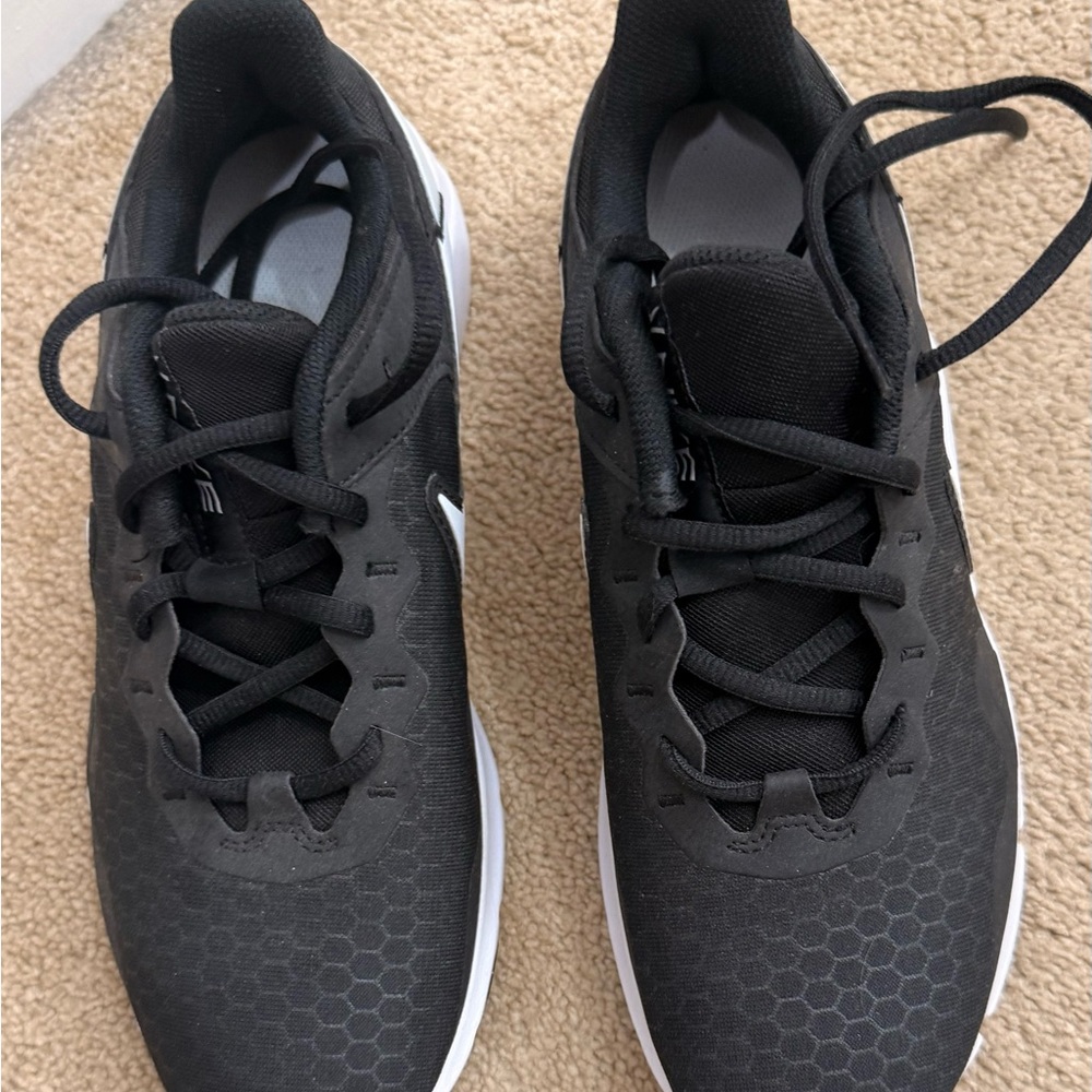 Nike Black and White Athletic Shoes